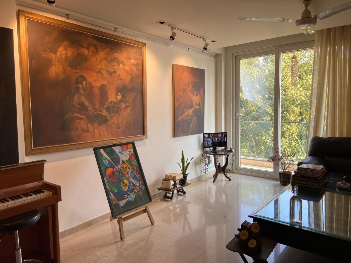 Bed and Breakfast Art House Vasant Vihar Нью-Делі Екстер'єр фото
